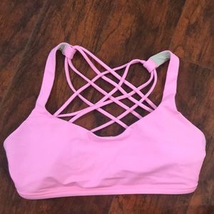 LULULEMON SPORTS BRA, SIZE 4